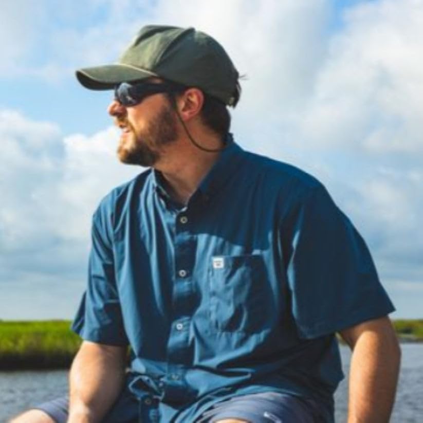 Mossy Oak Tibbee Everyday Men's Short Sleeve Fishing Shirt with UV Protection - Lightweight & Quick-Drying