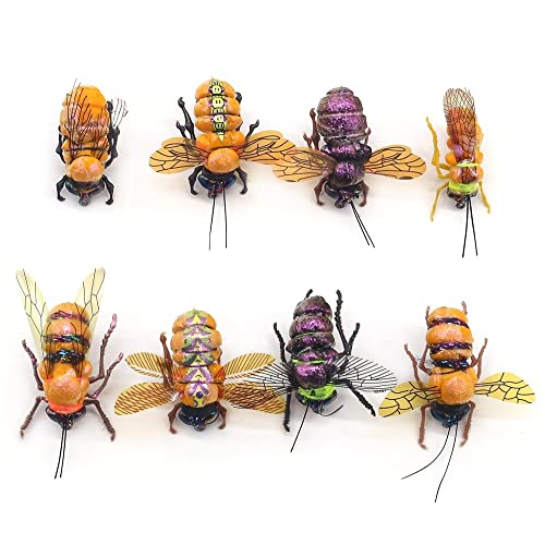 YZD Realistic Fly Fishing Dry Wet Nymph Trout Flies Topwater Lures for Freshwater Saltwater High Simulation Hand Tie Lure Kits - color: 21-A-05