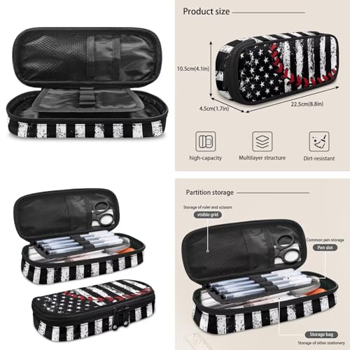 Backpack for Kids Boys 4 PCS School Bookbag with Lunch Box Pencil Pouch and Water Bottle Sleeve Pouch Set Lightweight Preschool Custom Baseball Print - color: Custom Baseball Print