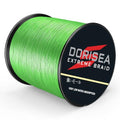 Extreme Braid 100% Pe Fluorescent Green Braided Fishing Line 109Yards-2187Yards 6-550Lb Test Fishing Wire Incredible Superline Zero Stretch - size: 100m/109Yards 30lb/0.26mm