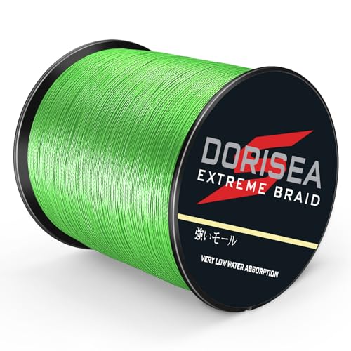 Extreme Braid 100% Pe Fluorescent Green Braided Fishing Line 109Yards-2187Yards 6-550Lb Test Fishing Wire Incredible Superline Zero Stretch - size: 100m/109Yards 100lb/0.55mm