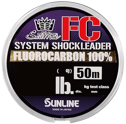 SUNLINE Harris Saltimate System Shock Leader FC - style: 16.4 Ft (50 M) / 10 / 35 Lb