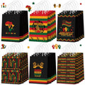 Kosiz 24 Pcs Juneteenth Gift Bags with Handles Bulk Juneteenth Party Favor Bags Black History Month Freedom Day Goodie Bag African American Independence Day Decor Gift for June 19th Party Supplies - style: Juneteenth