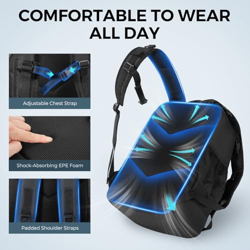 KastKing KarryAll KastMate Fishing Tackle Backpack,Water-Resistant Tackle Bag With 2 Rod Holders,Fishing Gear and Equipment With Large Gear Storage,Black - color: A: Black