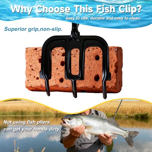Fish Claw Gripper, Fishing Pliers Gripper, Claw Fish Gripper, Metal Fish Control Clamp Tong Tackle Tool, Multi-Functional Lightweight Non-Slip Fish Claw Gripper