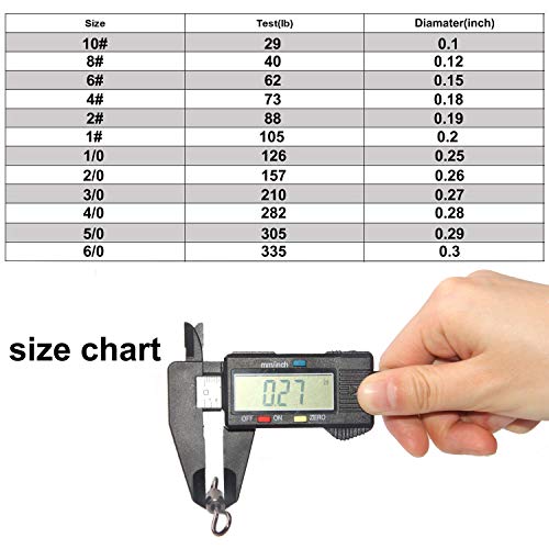 Rolling Barrel Fishing Swivel Black Nickle Fishing Hook Line Connector Fishing Tackle Accessories 30LB to 335LB 50-100pcs - size: 100pcs 3/0