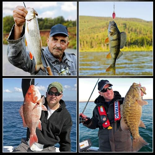 FishTrip Fishing Ball Bearing Swivel with Oval Split Rings, 25/50 Pack High Strength Stainless Steel Fishing Swivels & Snaps Quick Change Snap Swivels Fishing Tackle Split Rings Saltwater Freshwater - size: 7#_165lbs