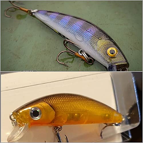 Blank Unpainted Minnow Crankbait Topwater Lipless Jerkbait Fishing Lures - color: UPM219P10