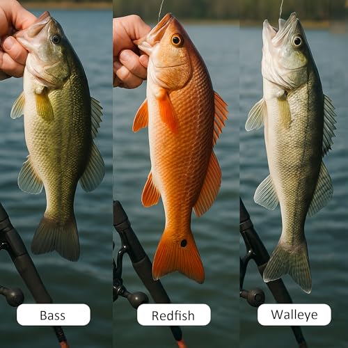 5/6Pcs Pre-Rigged Soft Plastic Lures, Paddle Tail Swimbait, Jig Heads for Bass, Walleye, Pike, Trout, Redfish Fishing - color: 5Pcs Pre-Rigged Paddle Tails