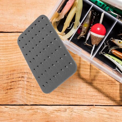 Totority Fly Fishing Box Foam Inserts Lightweight Fishing Hook Holder for Tackle Storage Organizer Durable Nonslip Foam Sheets for