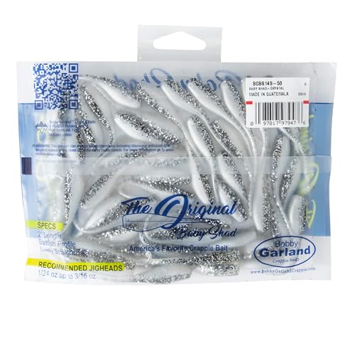 Bobby Garland Baby Shad 50-Count Bulk Pack - color: Crystal