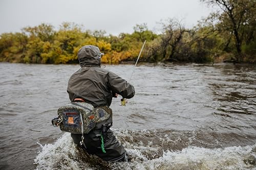 fishpond Thunderhead Submersible Lumbar Pack | Fishing Bag | Waterproof Waist Pack | Fly Fishing Fanny Pack - Eco Shadowcast Camo - color: ECO Shadowcast Camo