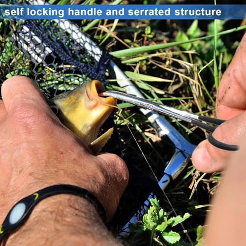 8 Pieces Fly Fishing Tools Accessories Include 4 in 1 Fly Line Clipper Black Knot Tyer Fishing Line Nipper Fishing Hook Remover Forcep Retractors Keychains and Fishing Lanyard for Anglers