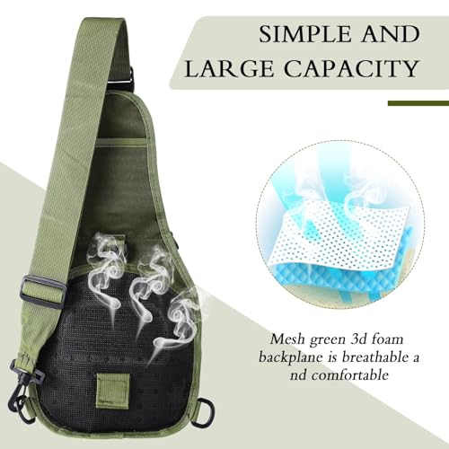 Sosation 134 Pcs Fishing Tool Fishing Tackle Box Kit and Equipment for Adults Beginner Gift, Hook Remover, Pliers Kit, Backpack Tackle Container Lures, Lip Gripper, Weigh Scale - color: Army Green