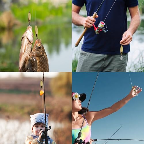 Fishing Lures Fishing Spoons - color: Gold