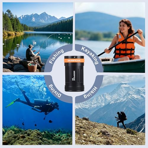 Waterproof Car Key FOB Container, Case, Aluminum Dry Box Holder for Scuba Diving and Watersports Credit Card, Pills, EDC, Kayak Raft Fish Camp Rated to 429ft - color: Black