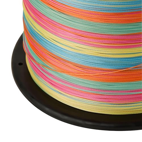 Berkley ProSpec Chrome Braid Fishing Line, Suitable for Saltwater Environments - color: 5-Color Metered, size: 50lb - 3500yd