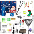 24Pcs Fishing Tools Kit, Fish Gear - Lures, Fish Lip Gripper, Fish Pliers with Lanyard, Saltwater Resistant Fishing Accessories & Equipment, Surprise Gifts for Adult Men Teen Boys Fisher
