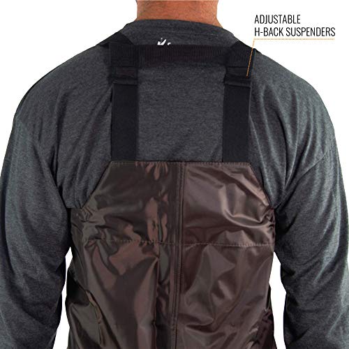 FROGG TOGGS Men's Rana II PVC Waterproof Fishing Bootfoot Chest Wader for Fishing, Felt - color: Cleated, size: 7