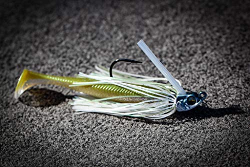 6th Sense – Divine Swimbait Soft Paddle Tail Swimbait Bass Fishing Lure, Made in USA - color: Bluegrass Magic, size: 3.8in (6/pk)