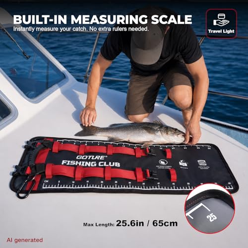 Goture Roll-Up Waterproof Saltwater Lure Bag Fishing Tackle Wrap | Dual-mode tactical suspension system for backpacks or boat rails, ensuring instant hands-free gear access and mobility