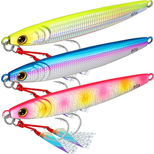 TRUSCEND Vibespinner Easy Catch Fishing Lures with BKK Hooks, Tail Spinner Baits with 4 Actions, Vibrating Swimming Flashing & Jigging for More Bites, Spoon Lures for Bass Trout Crappie Walleye Pike - color: E2-2.8oz-4.2"