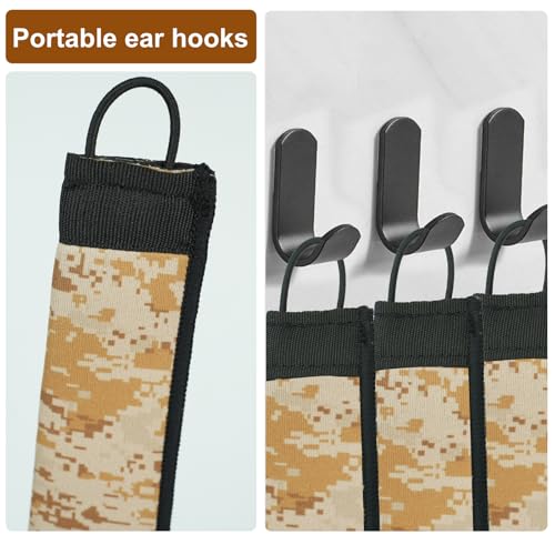 Neoprene Fishing Rod Sleeves,Fishing Rod Socks for Protect Rod | UV Resistance,Puncture Resistant, Protect Casting, Spinning, Trolling Fishing Rods,Fishing Pole Sleeve for Transport, Storage - color: 8-Camo, size: 68"