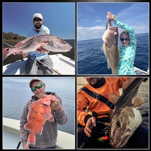 FishTrip Octopus Circle Hooks Saltwater - 50/100pcs Fishing Catfish Hook,Offset Fish Hooks for Rigs Size 6 4 2 1 1/0 2/0 3/0 4/0 5/0 6/0 7/0 8/0 9/0 10/0 - size: 1#_100pcs