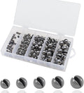 250/150pcs Split Shot Fishing Sinkers, Fishing Weights Sinkers Open Mouth Design Weights Clip Freshwater Saltwater Fishing Accessories - style: 150pcs Round