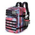 Lovelinks21 25L Tactical Backpack Military Tactical Backpack for Men and Women Small Assault Pack Outdoor Travel Hiking Camping Rucksack with Molle Webbing (Nebula Camo) - color: Nebula Camo