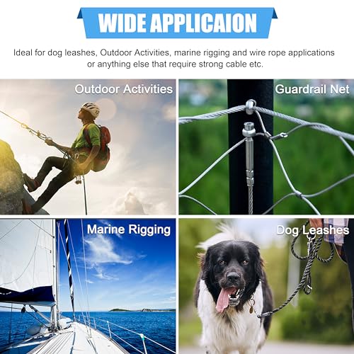 Aluminum Fishing Line Crimp Sleeves, 120pcs Single Barrel Oval Crimping Loop Sleeves Tubes Fishing Line Connector Fishing Wire Leader Rigging Tackle for Wire Rope Cable - size: 1.6*3.3mm-120pcs