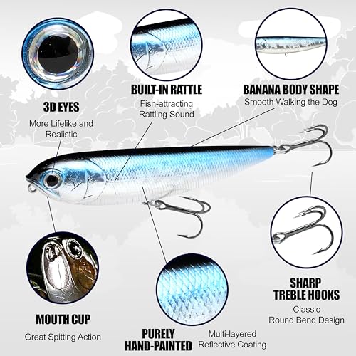 Lucky Craft Lucky Craft Sammy 115 ' - color: 074 Chrome