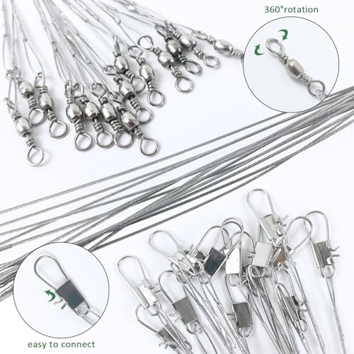 186 Pcs Saltwater Grouper Rigs Carolina Rig Surf Fishing Rigs with Egg Sinkers Hooks Soft Baits, Bottom Rig for Catfish Flounder Grouper Halibut Snapper