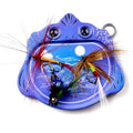 Fly Fishing Accessories Mini Compact Magnetic Fly Holder - Large Surface Fly Holder for Hooks, Nippers & Tools Secure Hold, No Drop (Orange/Blue) - color: BLUE