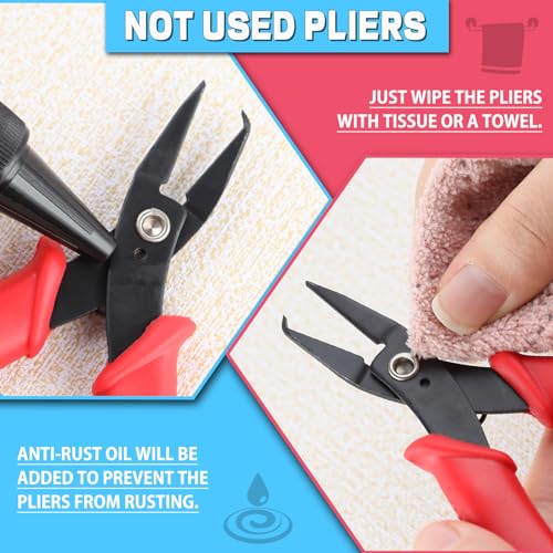 Split Ring Pliers - Jump Ring Opener & Splitter for Jewelry Making & Repair