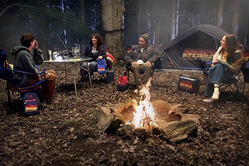 Coleman Stranger Things Outdoor Gear Collection, Limited Edition Stranger Things & Coleman Upside Down Camping Assortment, Cooler/Chair/Tent/Sleeping Bag - style: Soft Cooler (Blue Fade)