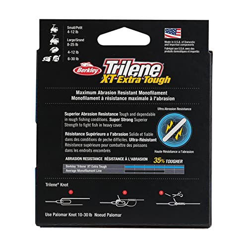 Berkley Trilene XT Monofilament Fishing Line - color: Clear, size: 300 yd, style: 17 Pounds