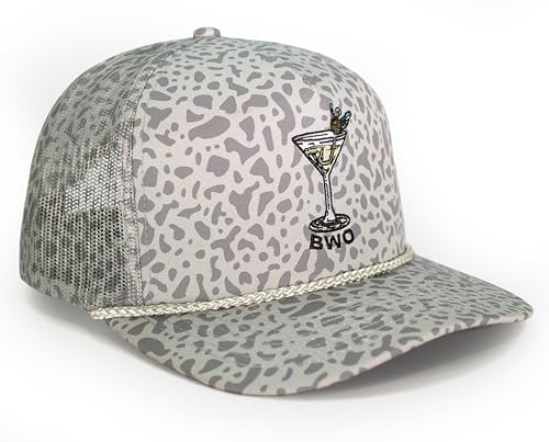 Paramount Outdoors Fly Fishing Hat Series Comfort Snap Snapback Cap for Men - color: Bwo