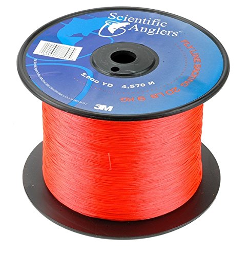 SA Fly Line Backing, Dacron, 30 lb Test, Orange - 100, 150, 200, 250, 300, 400, 600 up to 5000 yds (300 yds)