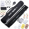 Goture 12ft Tenkara Rod Combo 24T 30T Carbon Fiber Backpacking Fly Fishing Kit with 30 Flies Tippet and Storage Bag - color: 12FT Fishing Rod with Carbon Handle - Tenkara I