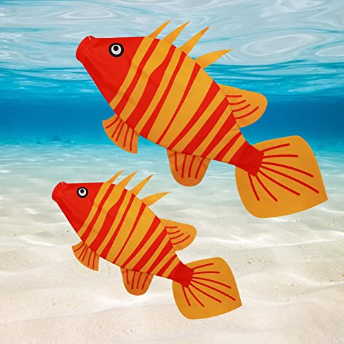 Red Fish Wind Sock | Durable Outdoor Windsock for Decoration and Fun - color: red