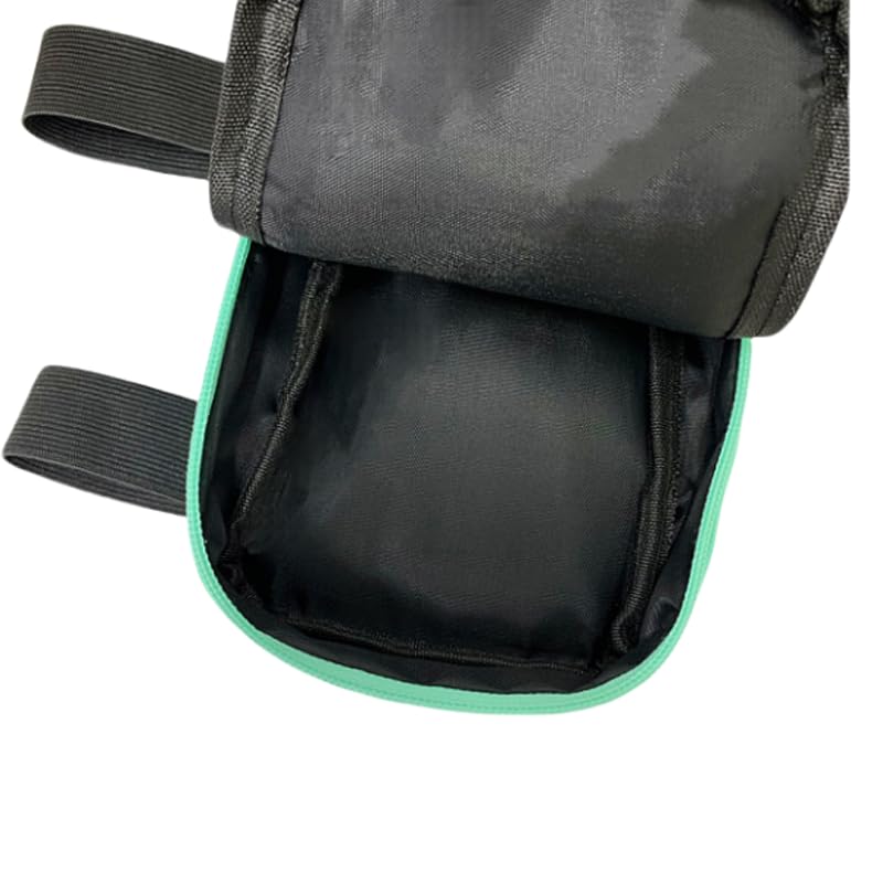 Glossy Thigh Bag | Carnival Leg Harness for Women | Outdoor Waist Pouch | J'ouvert Travel Leg Pack with Adjustable Straps | Mint Green - color: Mint Green