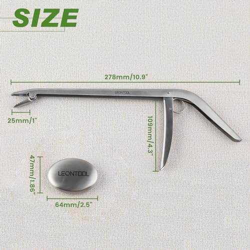 Stainless Steel Fish Hook Remover Tool Extractor with Odor Absorber Tool, 11 Inches Fishing Hook Removal Tool Hook Grabber Fish Dehooker Tool, Freshwater and Saltwater Hooker Tool for Fishing - style: Hook Remover With Odor Absorber Tool