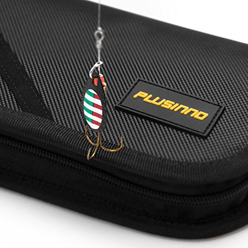 PLUSINNO Fishing Lures Spinner baits for Bass - 16/32 pcs Spinner Lures Kit with Portable Carry Bag, Hard Metal Spinner Baits for Trout - color: 20pcs spinner set with bag