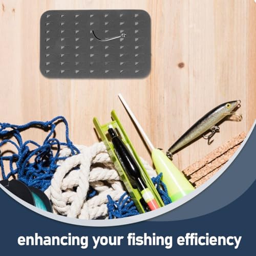 Totority Fly Fishing Box Foam Inserts Lightweight Fishing Hook Holder for Tackle Storage Organizer Durable Nonslip Foam Sheets for