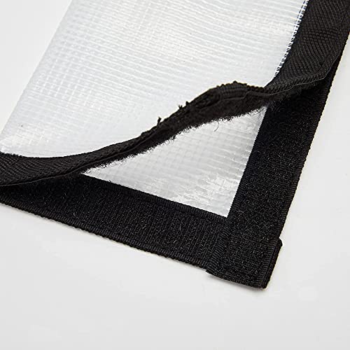 2-8 Pack Fishing Lure Wraps, Resistant Clear PVC Lure Covers for Rod Fabric Hook Protectors
