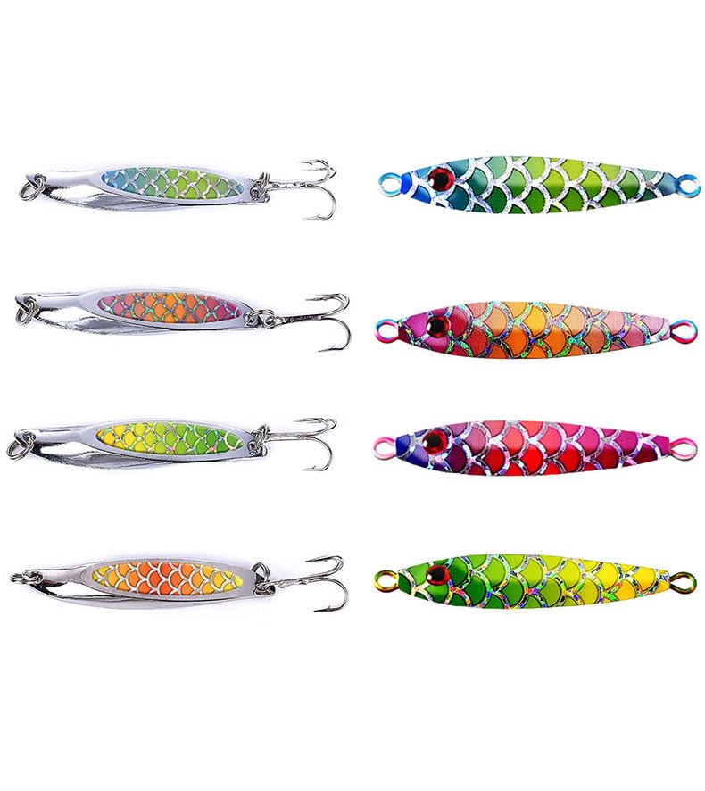 Holographic Fish Scale Lure Film, 10 Pieces, Multicolor Fishing Lure Stickers for DIY Hard Bait Making