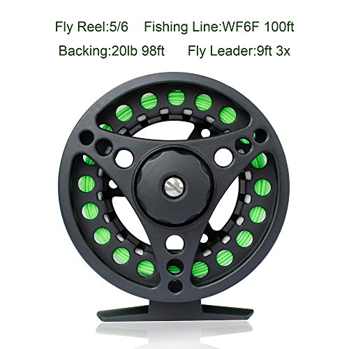 Fly Fishing Rod and Reel Combo, Lightweight Portable 4-Piece Fly Fishing Rod, 5wt Aluminum Fly Reel with Pre-Loaded Lines 28pcs Flies with a Waterproof Fly Box Complete Starter Kit