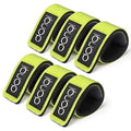 DONQL Fishing Pole Straps Belt Fishing Rod Ties Stretchy Rod Straps Fishing Rod Belt Holders for Casting Rods (3Colors,6Pcs) - color: Green-6pcs