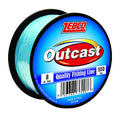 Zebco Outcast Monofilament Fishing Line, Low Memory and Stretch, High Tensile Strength - color: Blue, size: 550-Yard/8-Pound